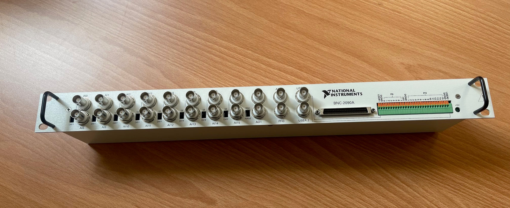 BNC-2090A - 16-Channel BNC, Rack-mountable accessory for 68-pin Multifunction DAQ