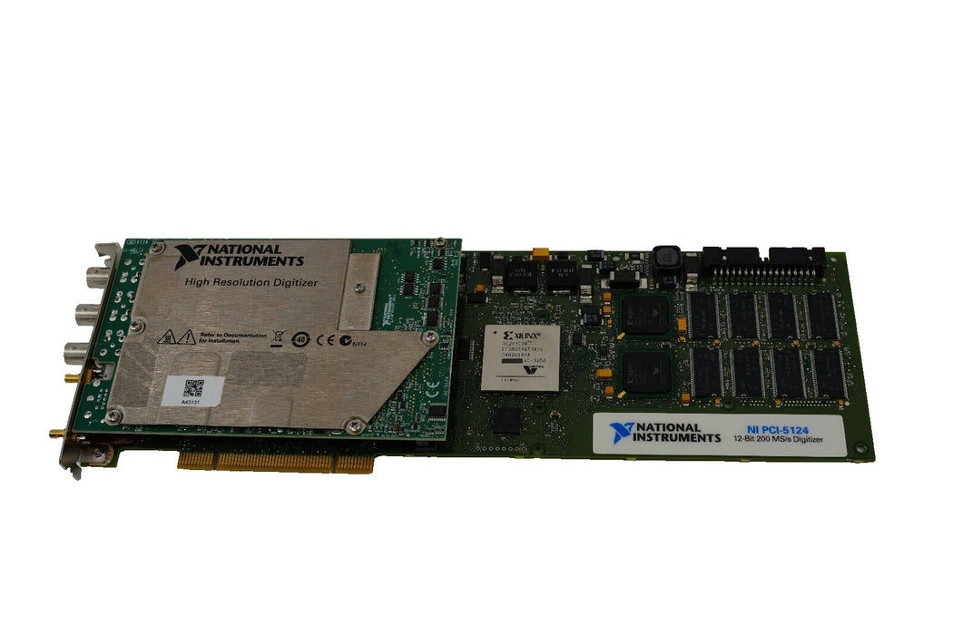 PCI-5124 - 150 MHz Bandwidth, 200 MS/s, 12-Bit PCI Oscilloscope Device