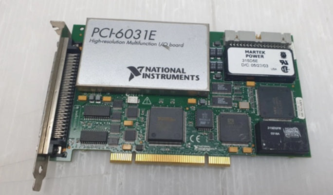 PCI-6031E - 64 Analog Input Channels, 16-Bit Resolution, Multifunction DAQ