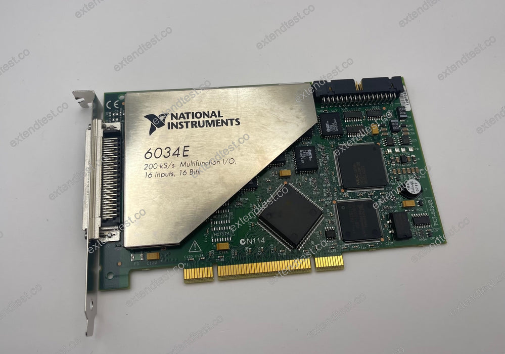 PCI-6034E - 16 AI (200 kS/s), 8 DIO, Multifunction I/O Device