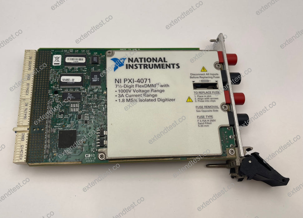 PXI-4071 - 7½-Digit, ±1,000 V, Onboard 1.8 MS/s Isolated Digitizer, PXI Digital Multimeter