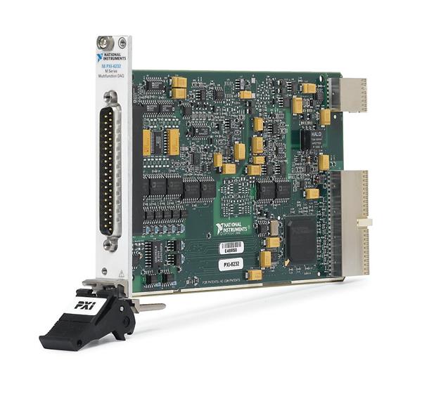 PXI-6232 - 16 AI (16-Bit, 250 kS/s), 2 AO, 6 DI, 4 Sourcing DO, Bank-Isolated, PXI Multifunction I/O Module
