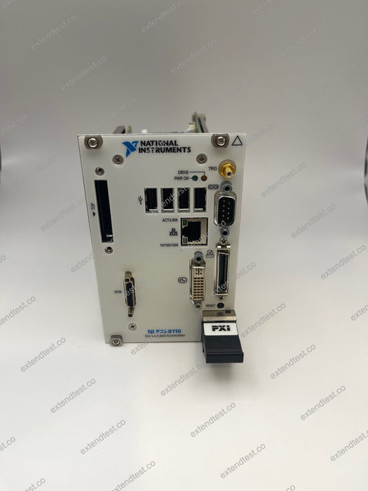 PXI-8110 - 2.26 GHz Quad-Core Processor PXI Embedded Controller
