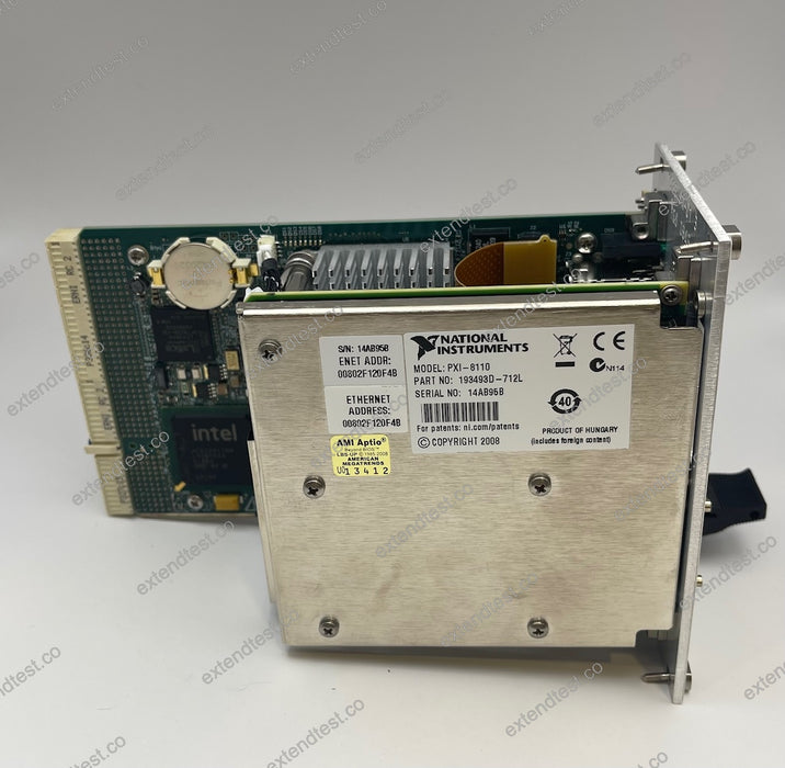 PXI-8110 - 2.26 GHz Quad-Core Processor PXI Embedded Controller