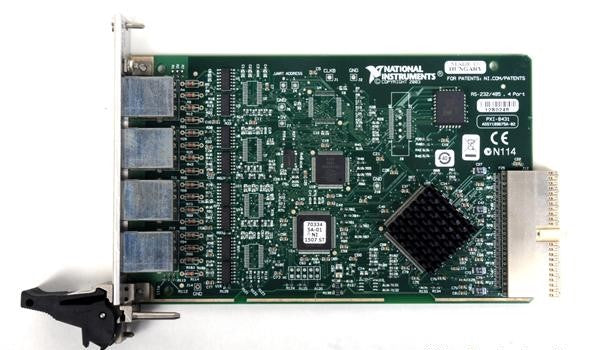 PXI-8431/4 - 4-Port, RS485/RS422 PXI Serial Interface Module
