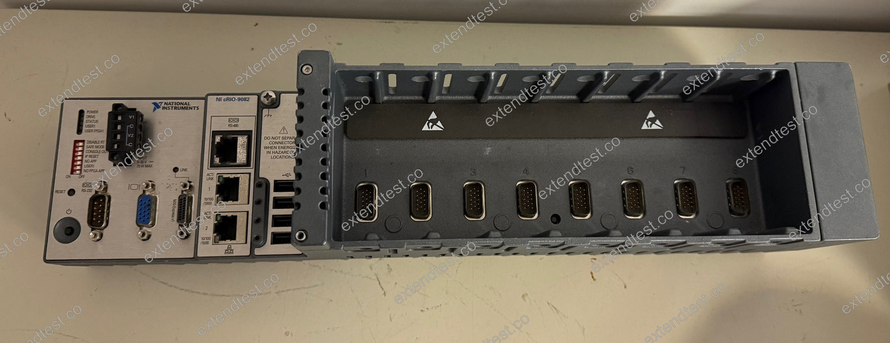 cRIO-9082 - 8-Slot, 1.33 GHz Dual-Core CPU, 2 GB DRAM, 32 GB Storage, Xilinx Spartan-6 LX150 FPGA CompactRIO Controller (Legacy)