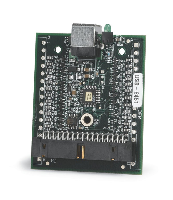 USB-8451 OEM - 8 Digital I/O Lines, Full-Speed, I2C/SPI Interface Device