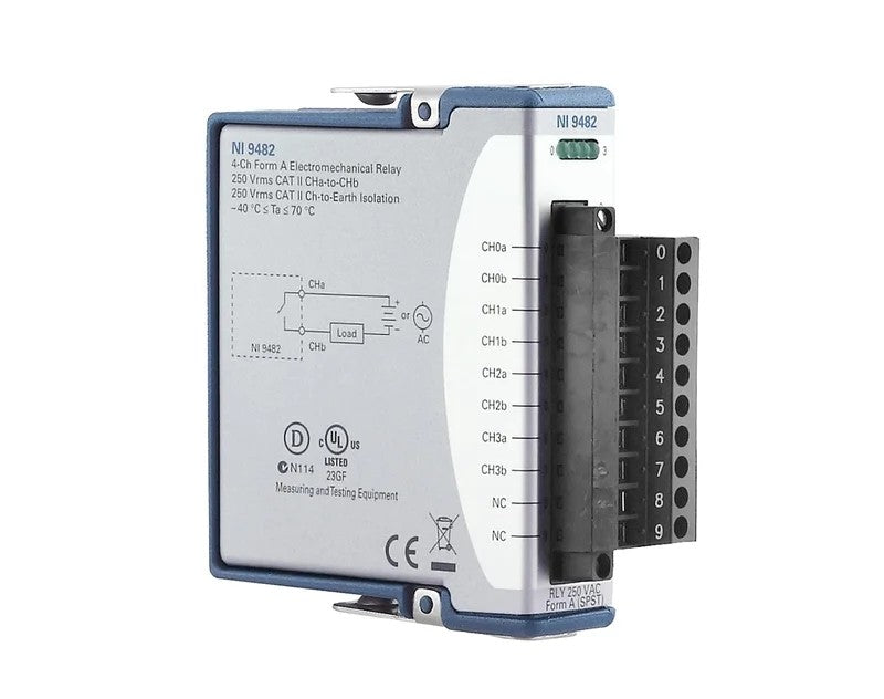 NI-9482 - 4-Channel, SPST Relay, C Series Relay Output Module
