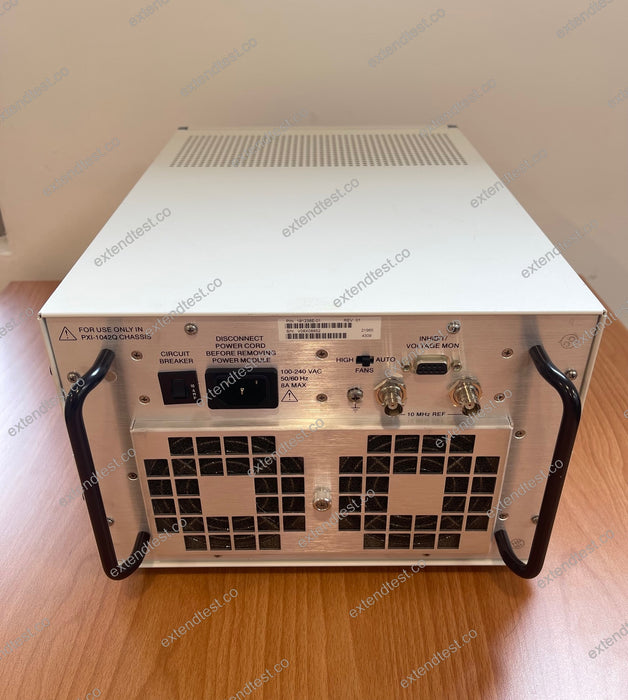 PXI-1042Q - 8-Slot, Quiet, Universal AC PXI Chassis