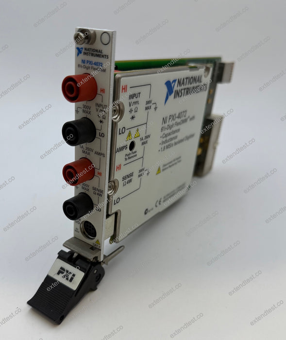 PXI-4072 - 6½-Digit, ±300 V, Onboard 1.8 MS/s Isolated Digitizer, L and C Measurement Support, PXI Digital Multimeter