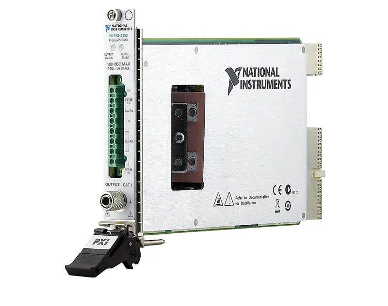 PXI-4132 - 1 SMU Channel, -100 V to 100 V, PXI Source Measure Unit