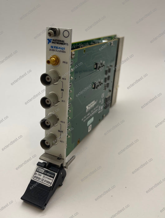 PXI-4461 - 204.8 kS/s, 2-Input/2-Output PXI Sound and Vibration Module