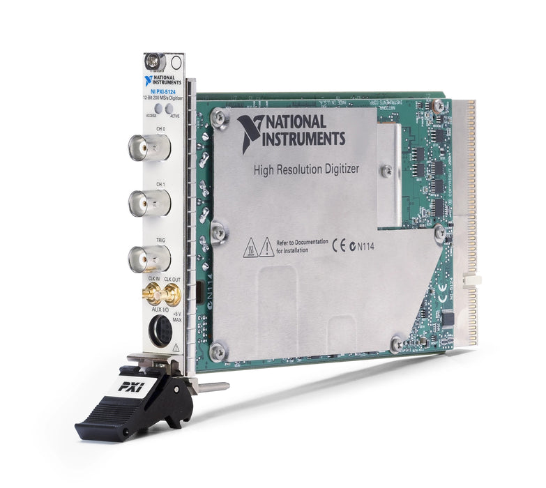 PXI-5124 - 2 Input Channels, 150 MHz Analog Bandwidth, 512MB Memory, 200 MS/s, Oscilloscope