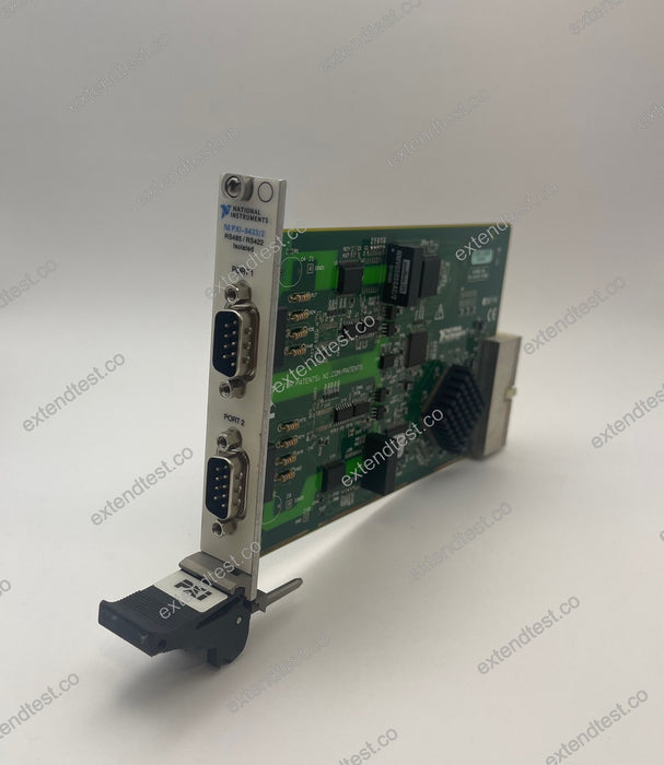 PXI-8433/2 - RS485/RS422 Isolated 2-Port Serial Interface