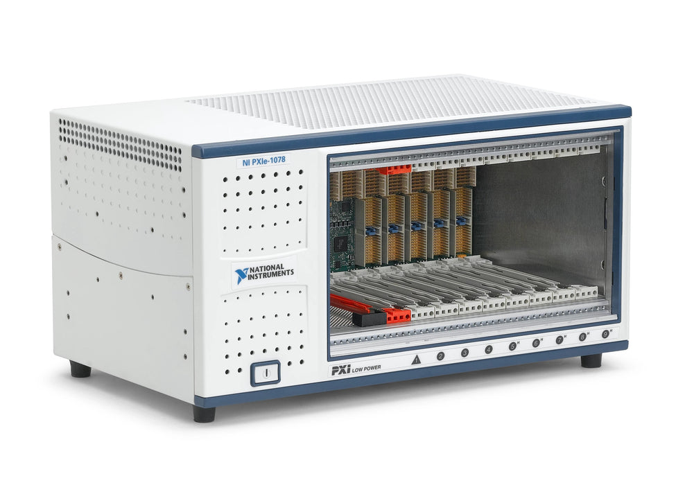 PXIe-1078 - 9-Slot, AC Power Supply, Hybrid Compatible, PXI Chassis