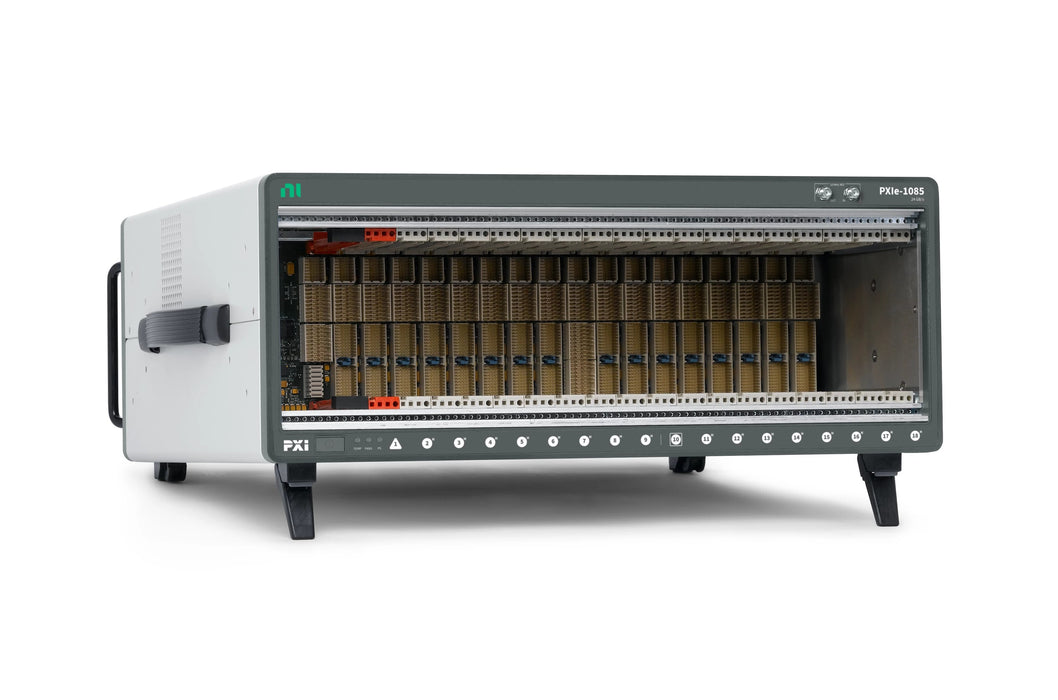 PXIe-1085 - 18 Slots, 16 Hybrid Peripheral Slots, PXI Chassis