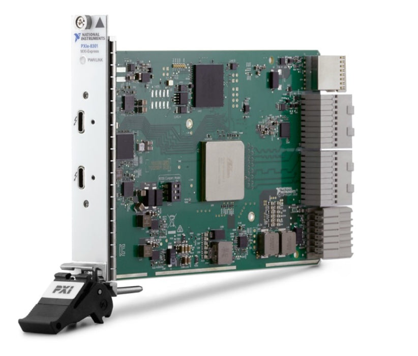 PXIe-8301 - 2.3 GB/s Bandwidth, Thunderbolt™ 3 Communication, PXI Remote Control Module