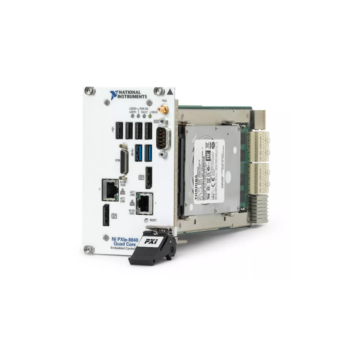 PXIe-8840 - 1 System Slot, 3 Controller Expansion Slots, PXI Controller (Intel quad core i7)