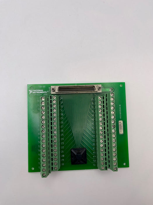 TBX-68 - 68-Pin Female SCSI to 68-Pin Female Screw Terminal, DIN Rail Terminal Block