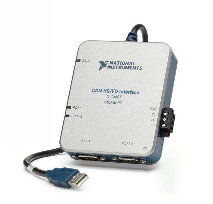 USB-8502 - 1- or 2-Port Options, 2m Cable Length, USB CAN Interface Device