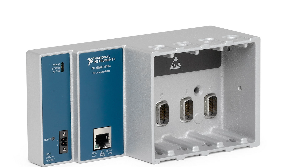 cDAQ-9184 - 4-Slot, Ethernet Bus Connector, CompactDAQ Chassis