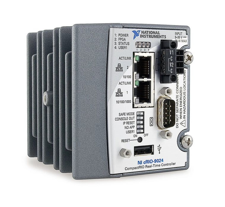 cRIO-9024 - 2 Ports, 4 GB Nonvolatile Memory, CompactRIO Controller